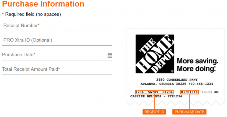 11 Rebate Form Home Depot