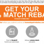 11 Rebate On Everything At Home Depot