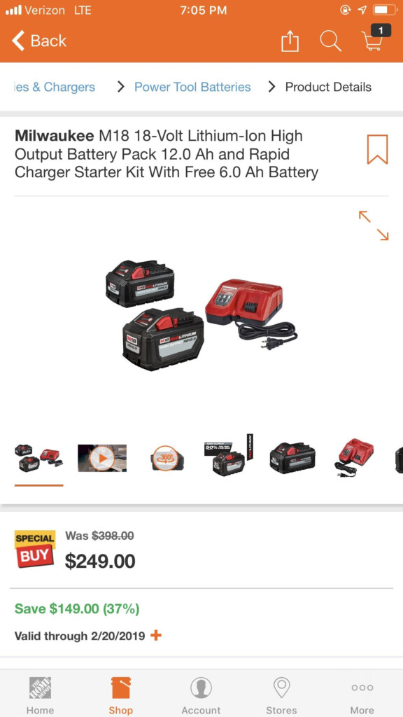 Home Depot Battery Rebate