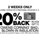 Home Depot Insulation Rebates