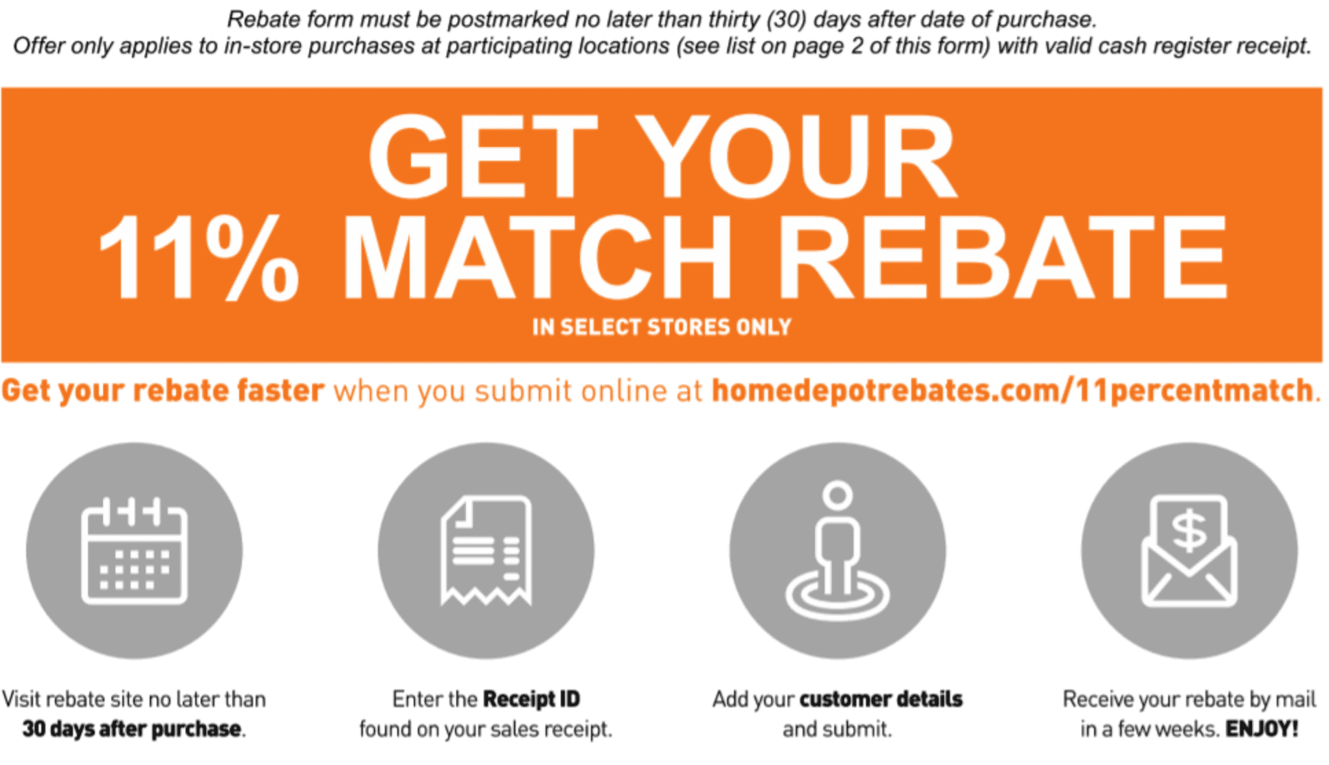 Home Depot John Deere Rebate Form