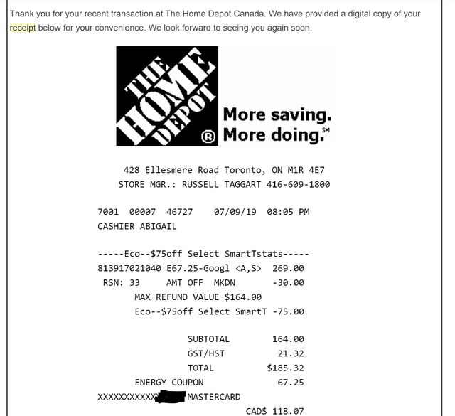 Home Depot Nest 50 Rebate