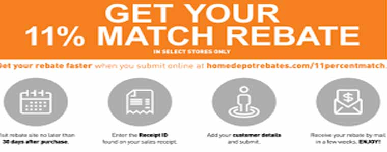 Home Depot Rebates.comprepaid