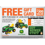 John Deere Home Depot Rebate