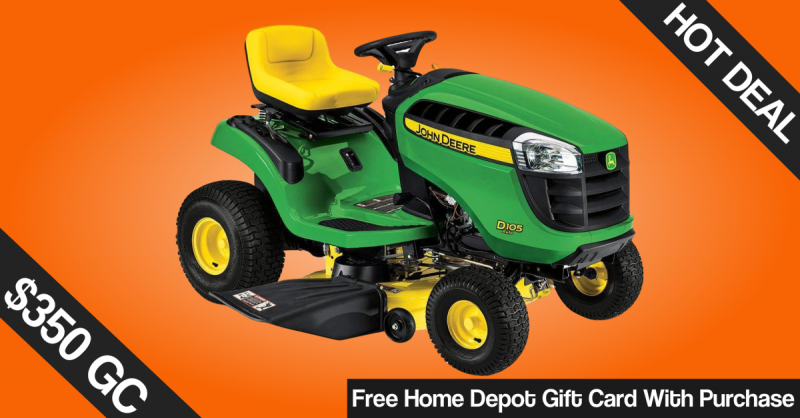 John Deere Home Depot Rebate 2022