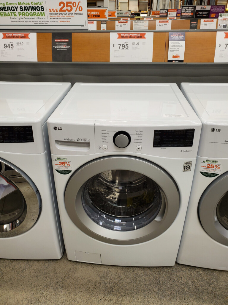 LG Washer Rebates Home Depot