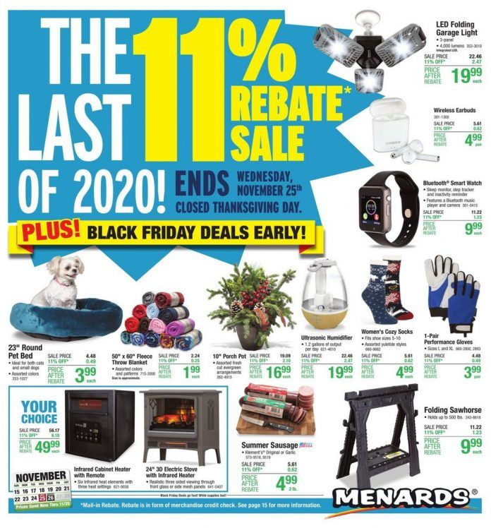 Menards Home Depot Rebate