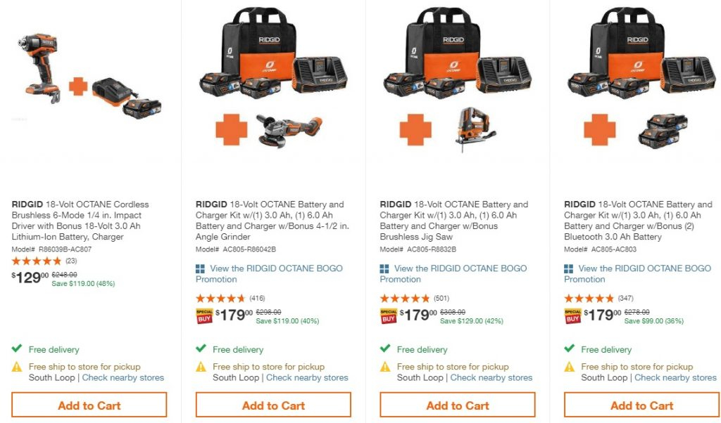 Ridgid Rebate Home Depot