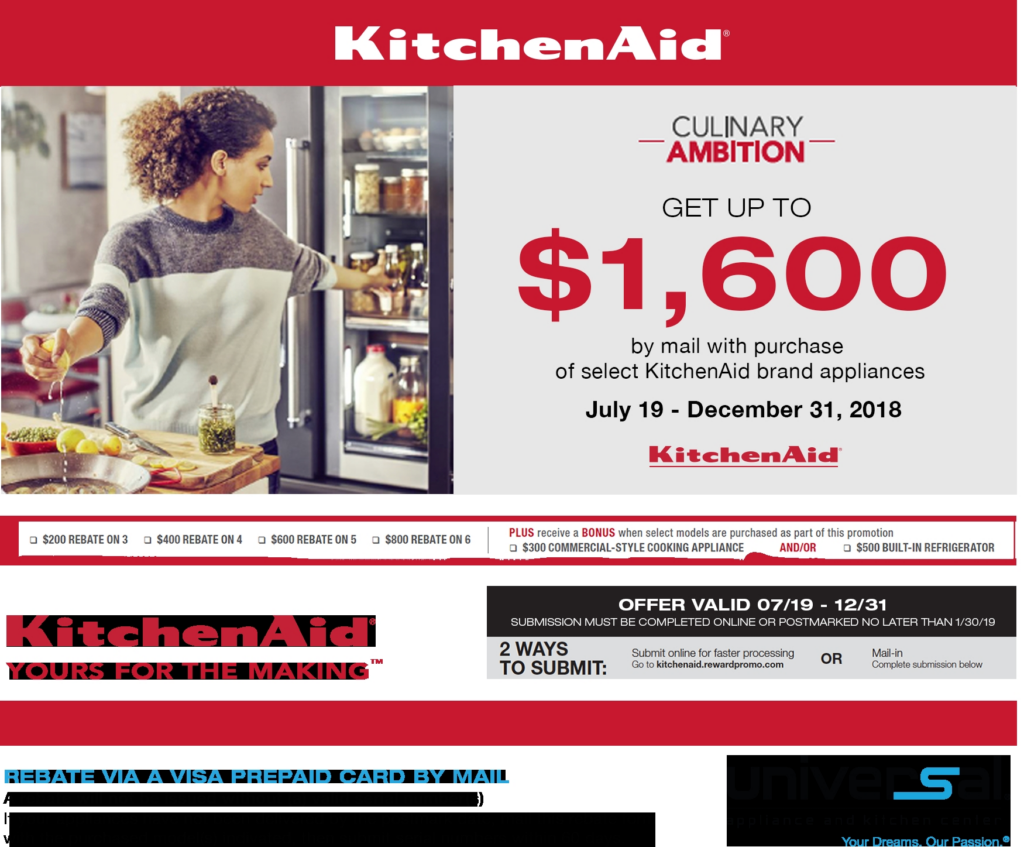 Samsung Appliance Rebate Form Home Depot