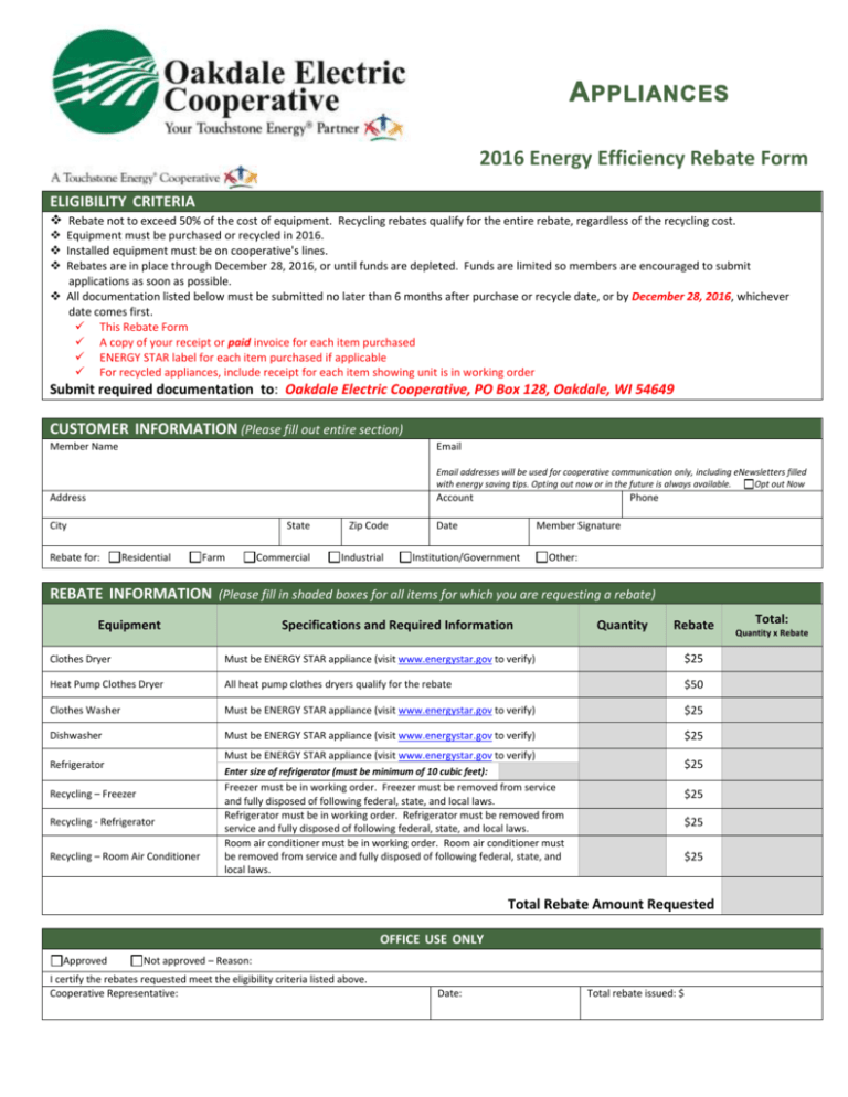 Energy Star Rebate Ontario Home Depot