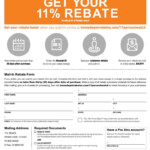 Home Depot 11 Rebate Form 2022