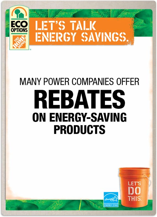 Home Depot Energy Rebates