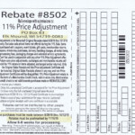 Home Depot Menards 11 Rebate Form