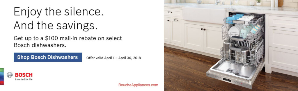 Home Depot Rebate Free Installation Of Bosch Dishwasher