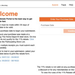 Home Depot Rebate Match Form