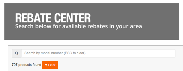 Home Depot Rebates Center